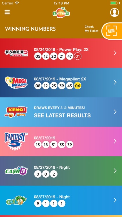 Georgia Lottery Official App