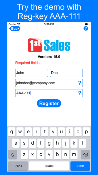 How to cancel & delete 1st Sales Lead Retrieval from iphone & ipad 1