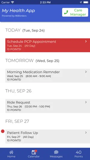 MyHealth-App screenshot 1