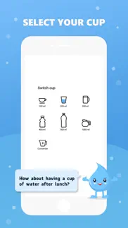 drink water reminder iphone screenshot 2