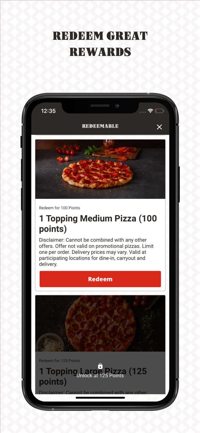 Round Table Pizza Rewards