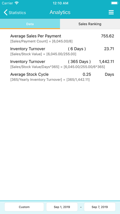 TapPOS Inventory Sale Manager Screenshot