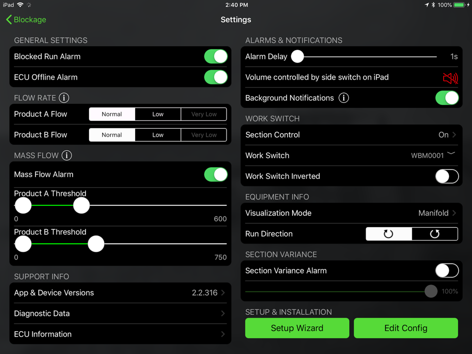 #3. Recon Blockage Monitor (iOS) 由: Intelligent Agricultural Solutions, LLC