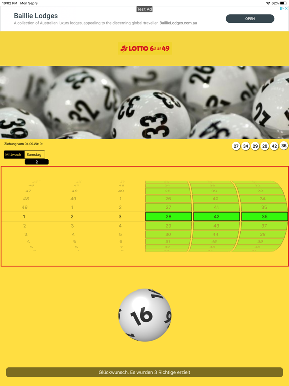 Der Lottozahlen-Checker