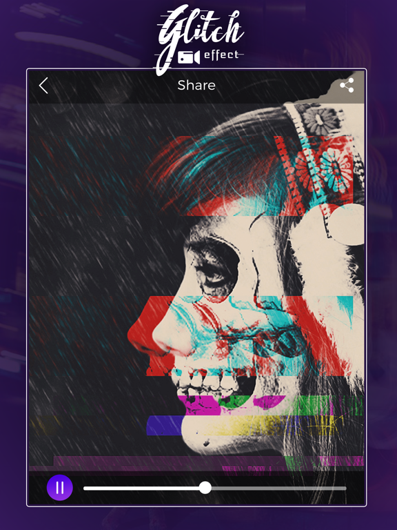 Screenshot #6 pour Glitch Camera Video Editor