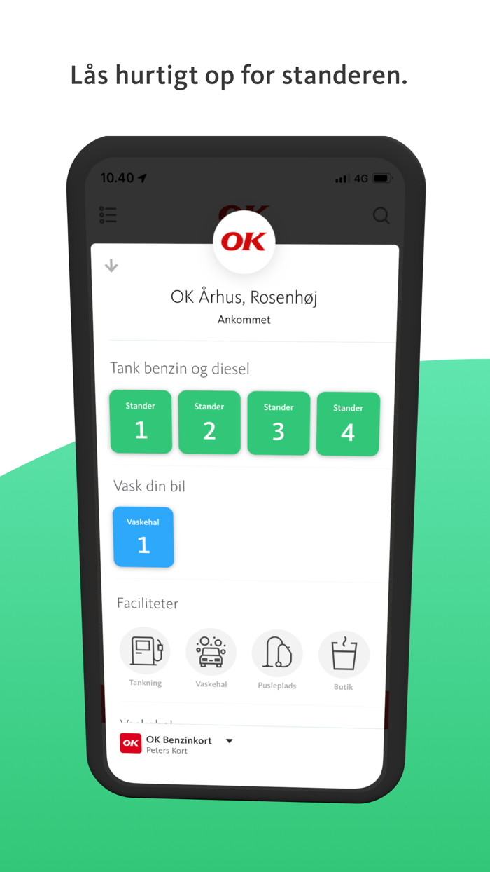 OK Tank vask parker oplad