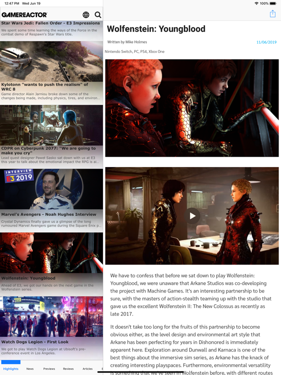 Screenshot #5 pour Gamereactor for all regions