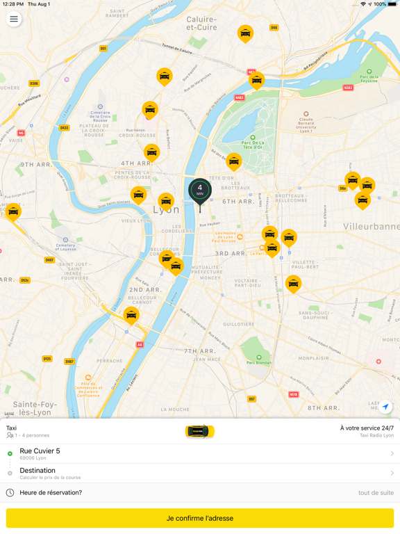 Screenshot #5 pour Taxi Lyon