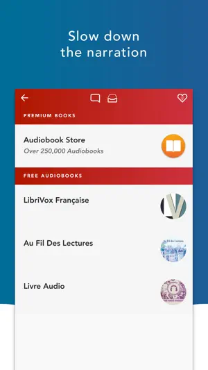 Livres Audio HQ screenshot 2
