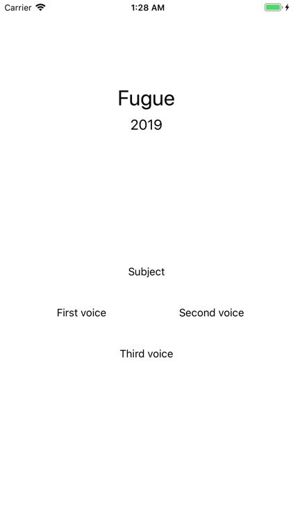 Fugue by Dora Longo Bahia