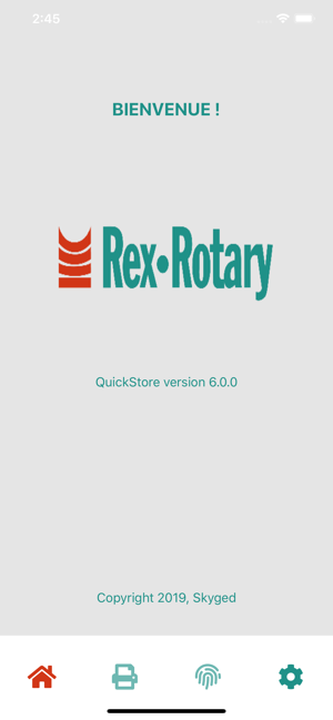 Rex QuickStore App