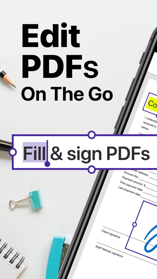 #1. TapPDF - PDF Editor & Sign (iOS) Podle: SMART MEDIA INTERNET MARKETING LTD