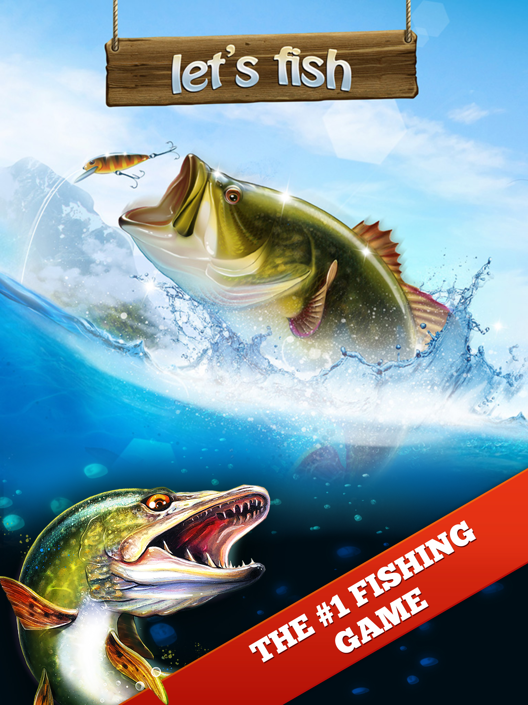 Let's Fish:Sport Fishing Games