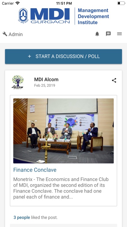 MDI Alumni screenshot-6