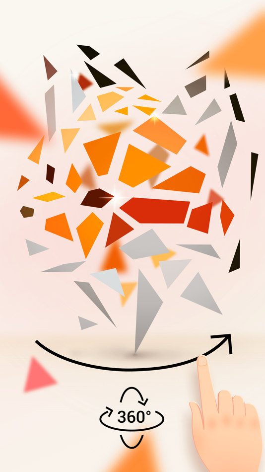 #2. LOVE POLY - NEW PUZZLE GAME (iOS) 来自: EYEWIND LIMITED