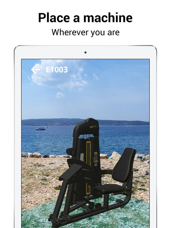 Screenshot #4 pour DHZ Fitness AR