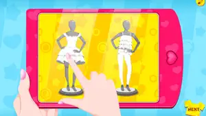 Fashion studio designer game screenshot 2