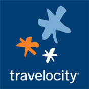 Hotel, Flight, and Car Booking with Travelocity icon