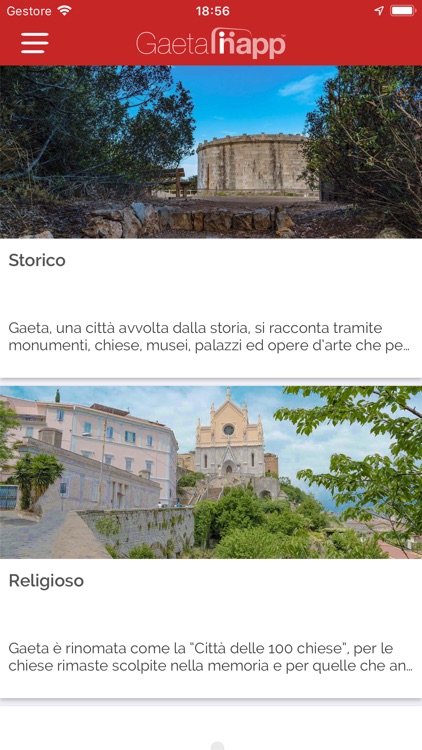Gaeta in app
