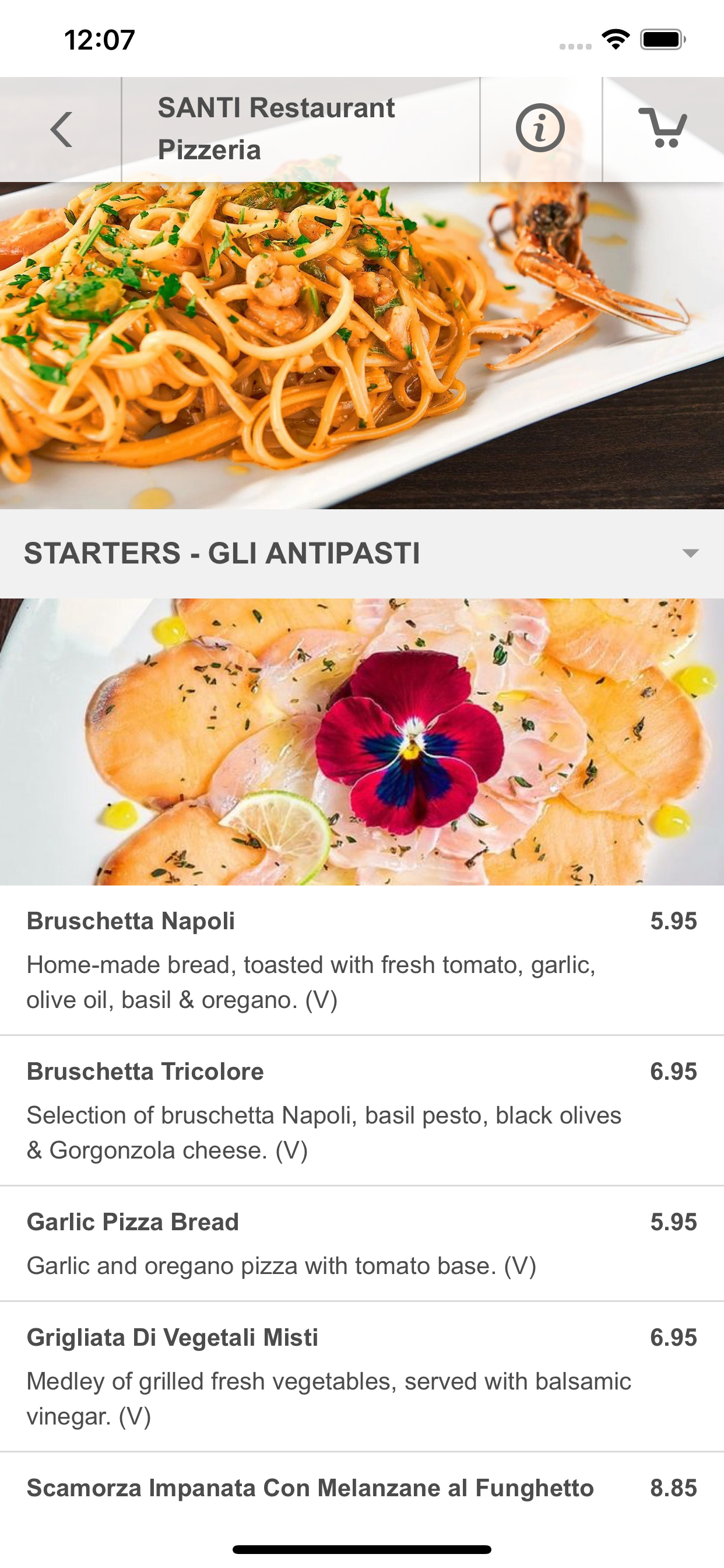 SANTI Restaurant Pizzeria