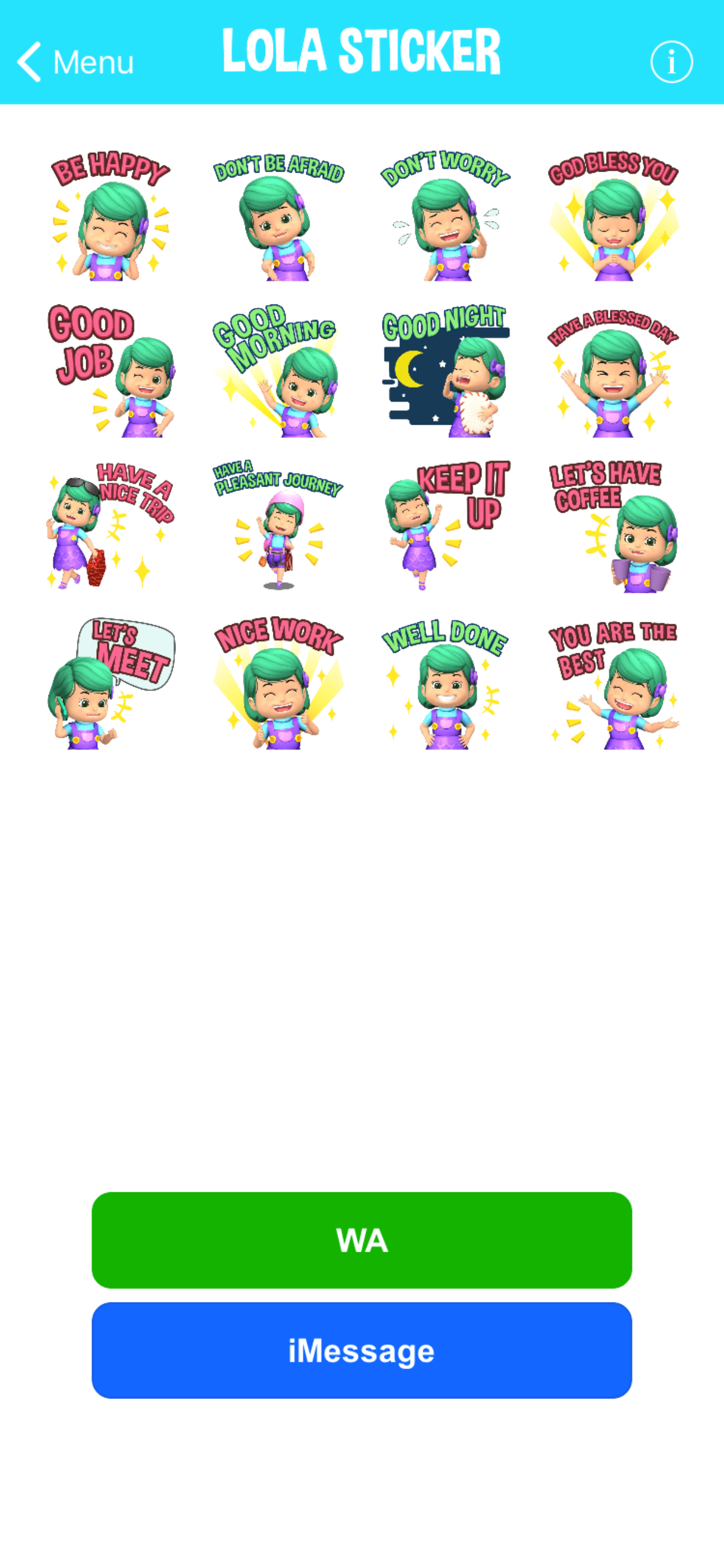 Kiko Sticker for Messenger