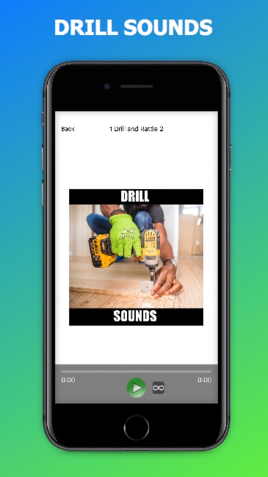 Screenshot #1 pour Drill Sounds and Power Tools