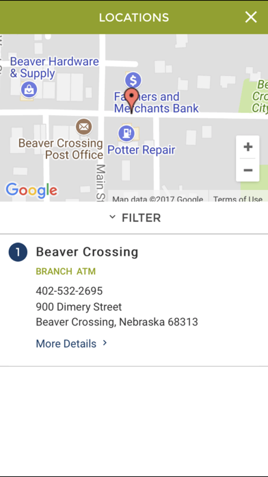 Farmers and Merchants Bank -NE Screenshot