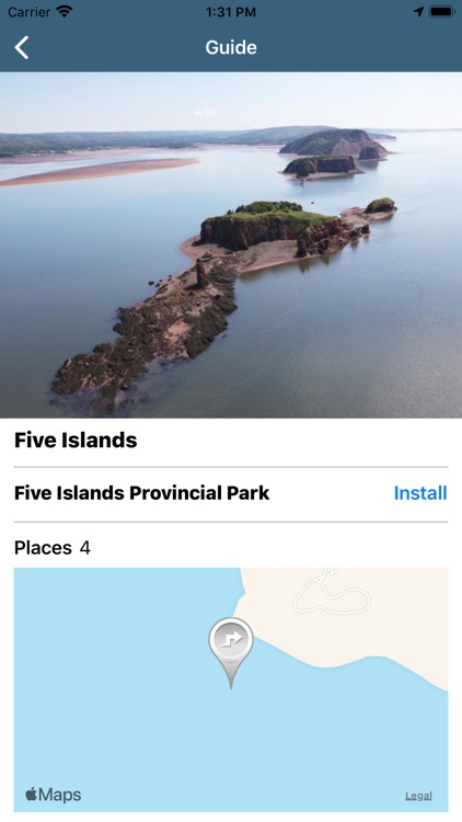 Cliffs of Fundy Geopark