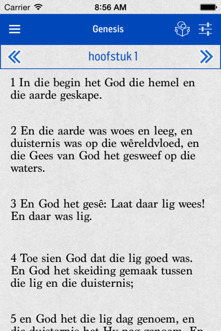 Afrikaans Bible screenshot 3