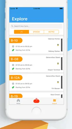 Lahore Bus Guide screenshot 2
