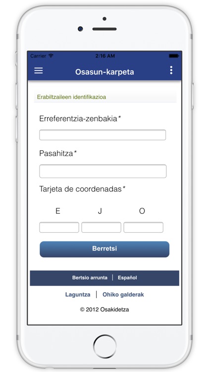Portal Móvil Osakidetza screenshot-4