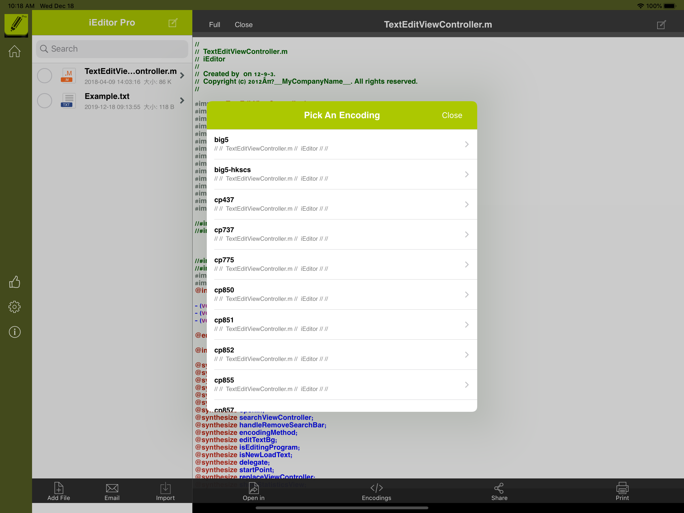 iEditor Pro – Text Code Editor screenshot 18