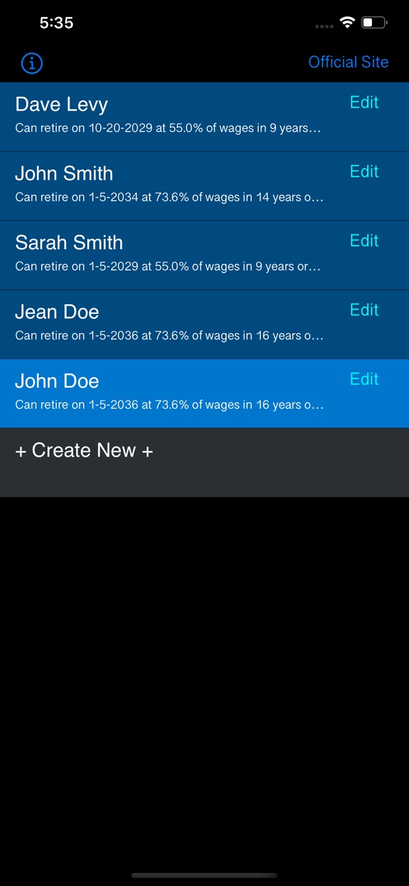 iPhone screenshot