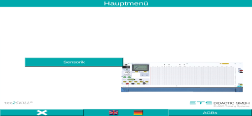 tec2SKILL Sensor technology screenshot 2