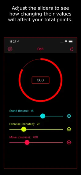 Game screenshot Défi Fitness apk