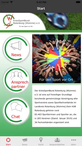 Game screenshot KreisSportBund Rotenburg (W.) apk