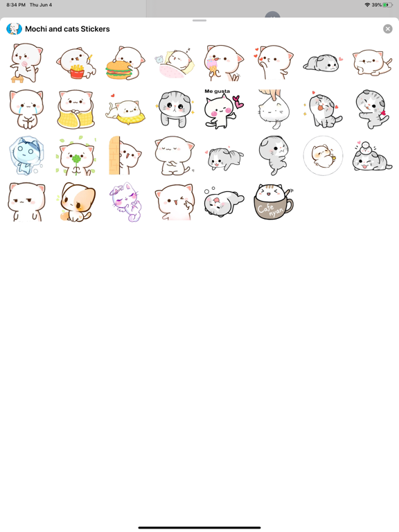 Screenshot #4 pour Mochi & Cats Stickers