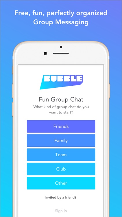 Bubble Group Messenger