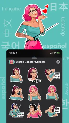 Game screenshot Words Booster Stickers mod apk