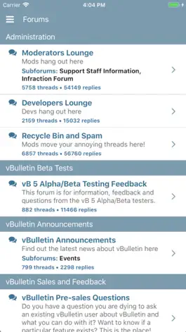 Game screenshot vBulletin Community Forum apk