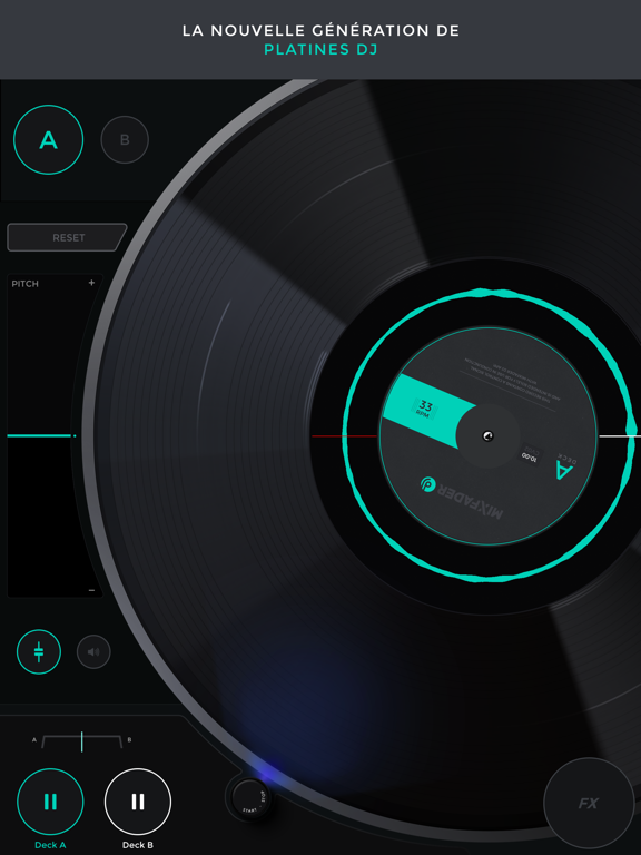 Screenshot #4 pour Mixfader dj app