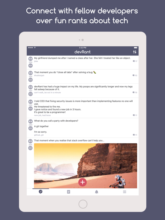 Screenshot #4 pour devRant
