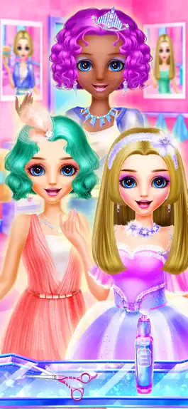 Game screenshot Hair Designer DIY Salon-Makeup apk