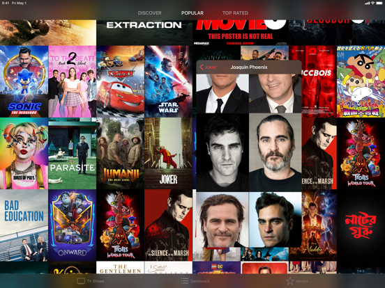 Action! TV & Movies Tracker iPad screenshot 7 - Entertainment app
