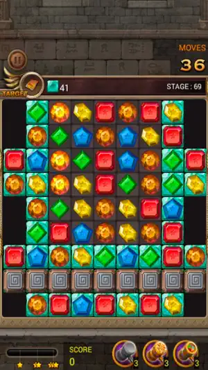 Jewels Temple Quest - Match 3 screenshot 5