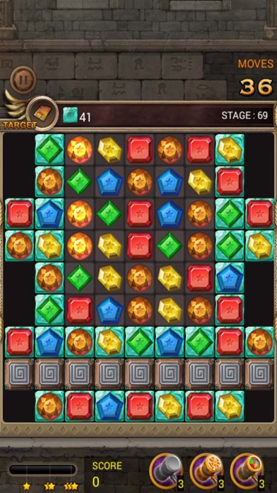 Jewels Temple Quest - Match 3のおすすめ画像5