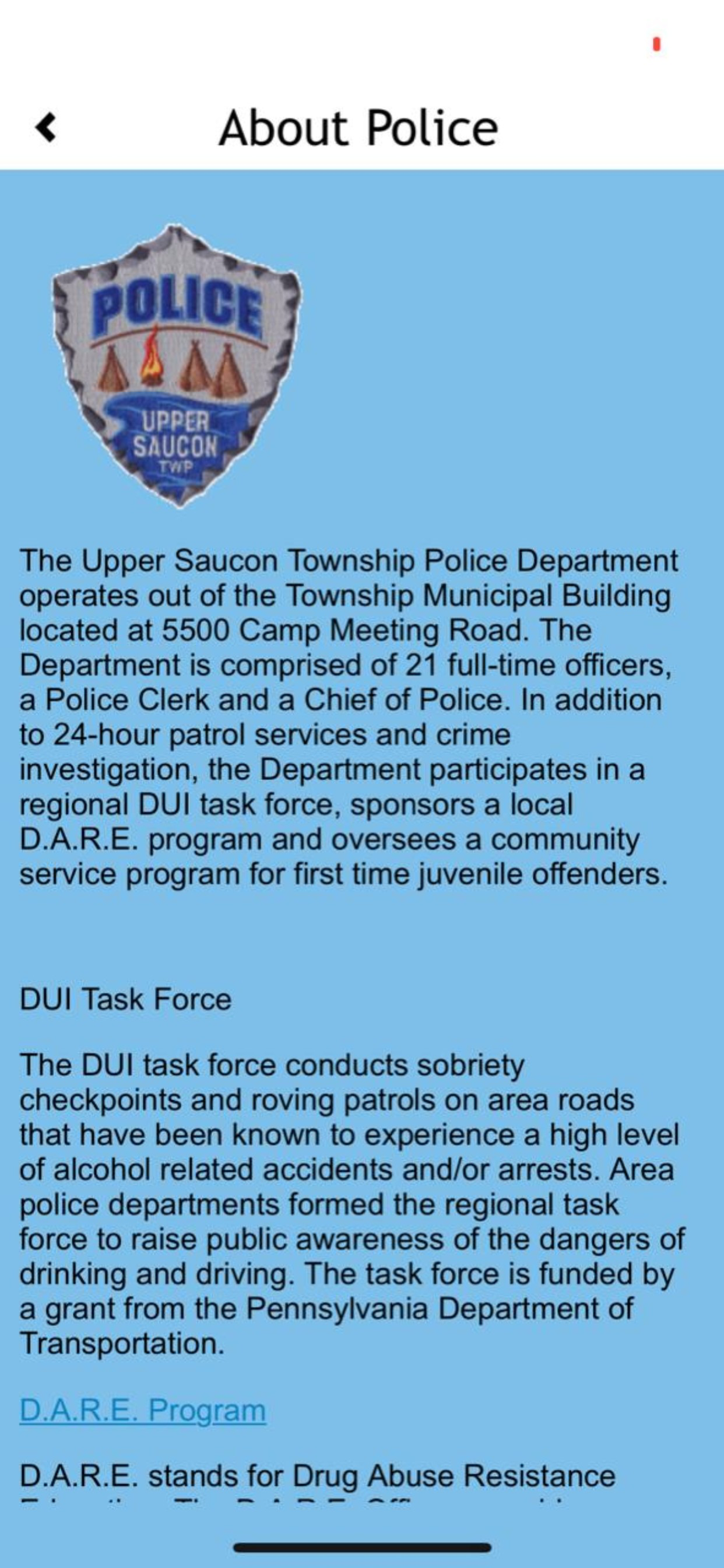 Upper Saucon screenshot 3