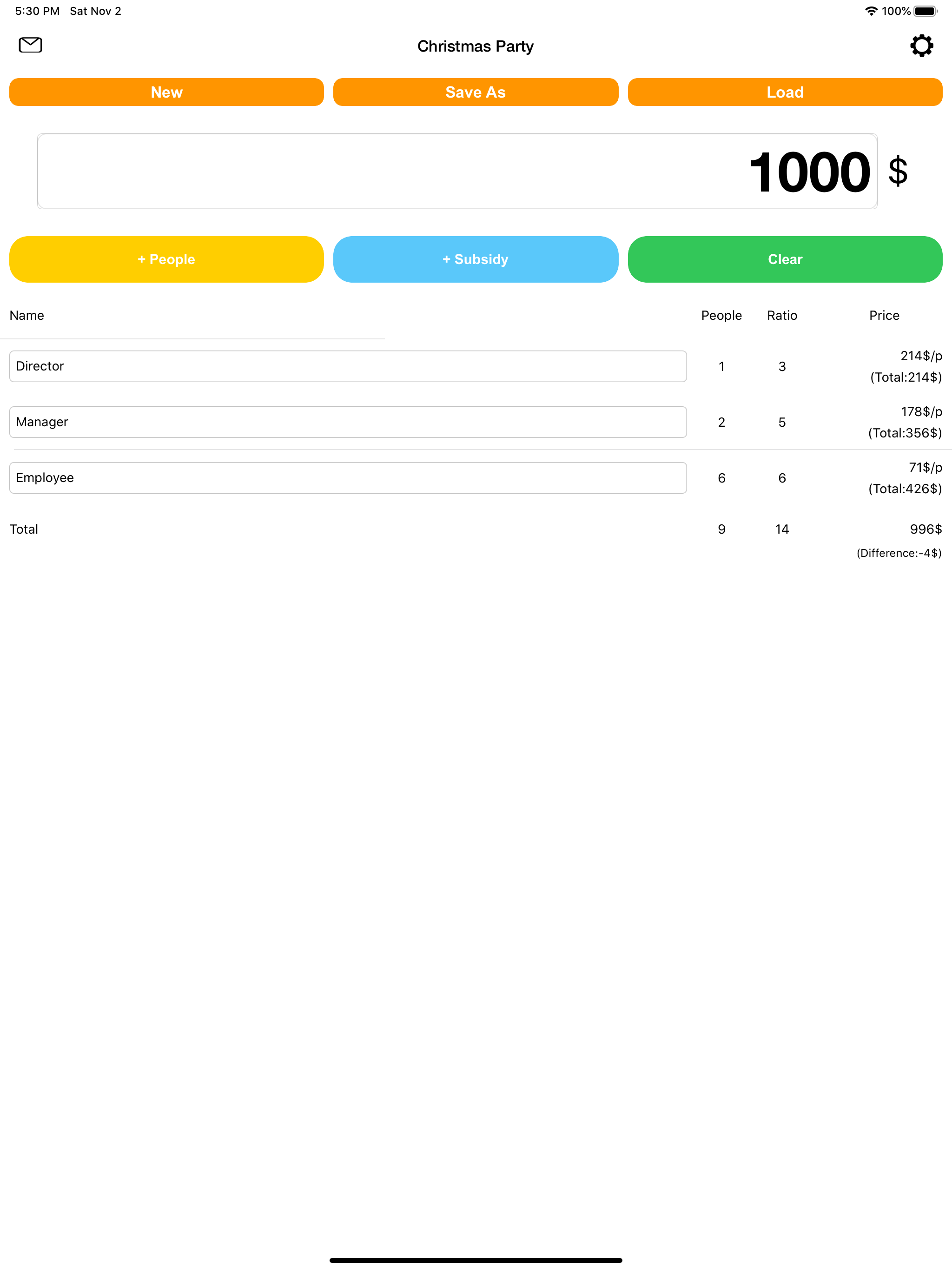 Split Cost App screenshot 5