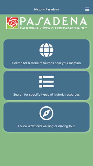 Historic Pasadena app screenshot 2
