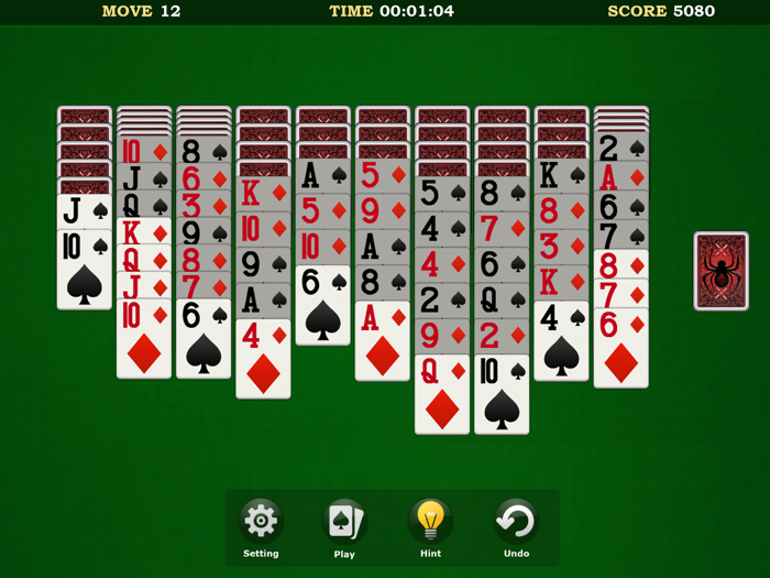 Spider Solitaire - Card